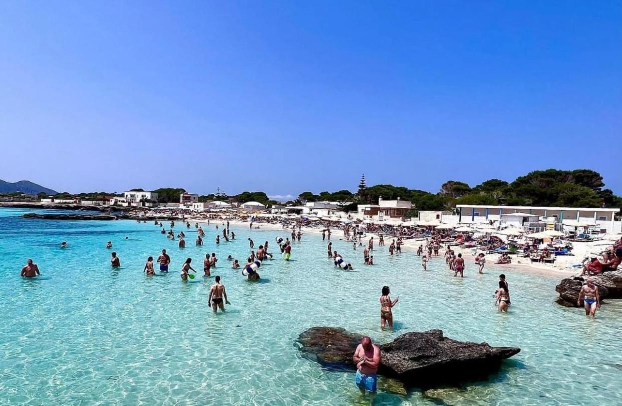 Stabilimento Lido Burrone Bed & Breakfast Favignana Exterior photo